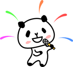 Panda-San sticker #412658