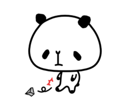 Panda-San sticker #412669