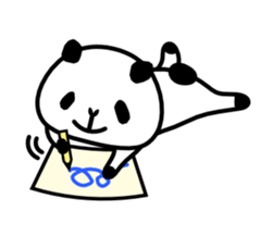 Panda-San sticker #412678