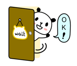 Panda-San sticker #412683