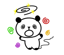 Panda-San sticker #412686