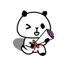 Panda-San sticker #412688