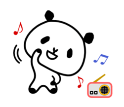 Panda-San sticker #412690