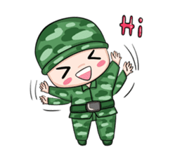 Army Love sticker #413017