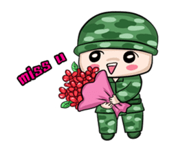 Army Love sticker #413021