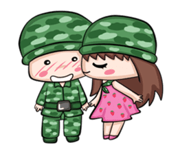 Army Love sticker #413050