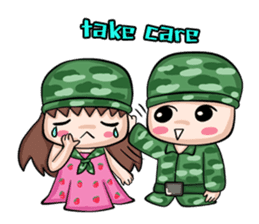 Army Love sticker #413052