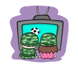 Army Love sticker #413053