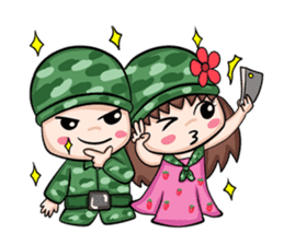 Army Love sticker #413055