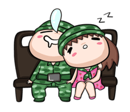 Army Love sticker #413056