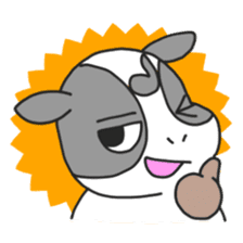 Love cows   Onpu-chan&Friends sticker #413064