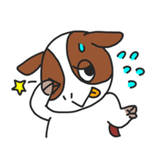 Love cows   Onpu-chan&Friends sticker #413070