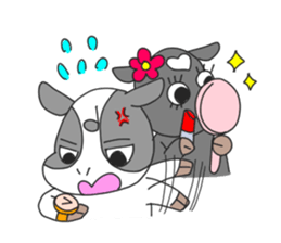 Love cows   Onpu-chan&Friends sticker #413089