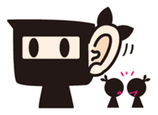 Ninja-kun sticker #413275