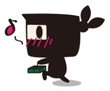 Ninja-kun sticker #413280