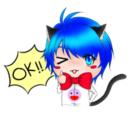 Kou Cat sticker #413314