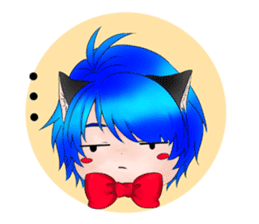 Kou Cat sticker #413336