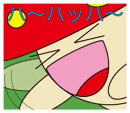 The greeting of animals sticker #413390