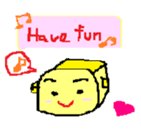 Let's enjoy English conversation!! sticker #413511