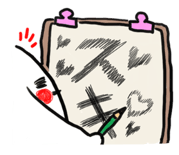 art diary of usamis sticker #414039