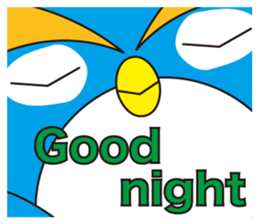 A penguin family's expression sticker #414154