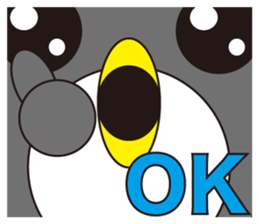 A penguin family's expression sticker #414155