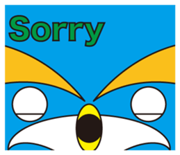 A penguin family's expression sticker #414160