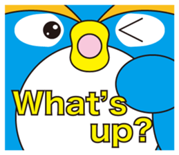 A penguin family's expression sticker #414164