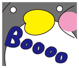 A penguin family's expression sticker #414167