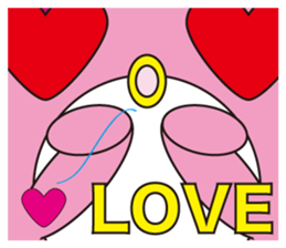 A penguin family's expression sticker #414168