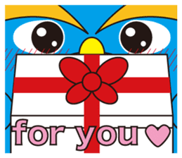 A penguin family's expression sticker #414171