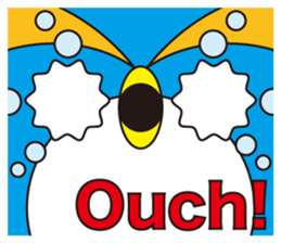 A penguin family's expression sticker #414173