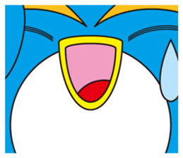 A penguin family's expression sticker #414182
