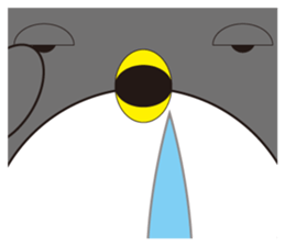 A penguin family's expression sticker #414184