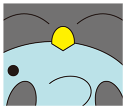 A penguin family's expression sticker #414191