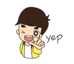 Cute Couple EP.1 Go&Nana sticker #414315