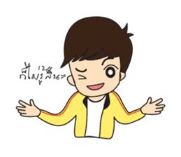 Cute Couple EP.1 Go&Nana sticker #414329