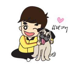 Cute Couple EP.1 Go&Nana sticker #414349