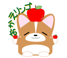 INARIKEN -corgi- JAPANESE DAJAREver. sticker #414401