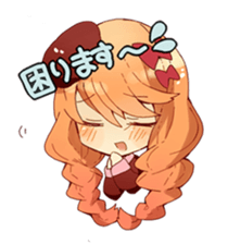 Super Moe Character **chan in Japan sticker #414445