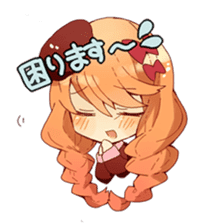 Super Moe Character **chan in Japan sticker #414445