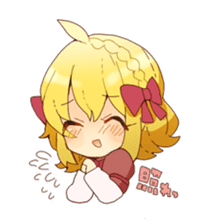 Super Moe Character **chan in Japan sticker #414456