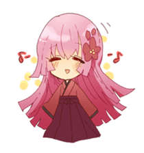 Super Moe Character **chan in Japan sticker #414465
