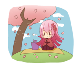 Super Moe Character **chan in Japan sticker #414472