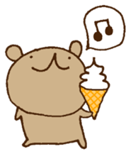 UGERO KUMA -English- sticker #414624