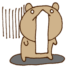 UGERO KUMA -English- sticker #414625