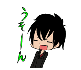 Wolf girl Nami and strongest partner. sticker #414694