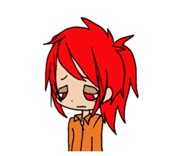 Wolf girl Nami and strongest partner. sticker #414697