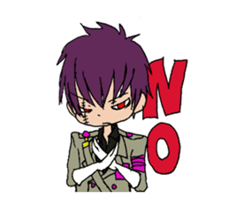 Wolf girl Nami and strongest partner. sticker #414702