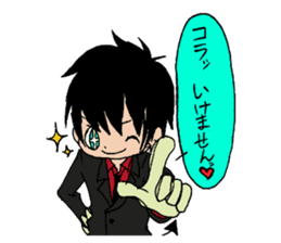 Wolf girl Nami and strongest partner. sticker #414711